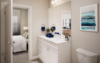Spacious 1-, 2- & 3-bedroom apartment homes with 9’ ceilings